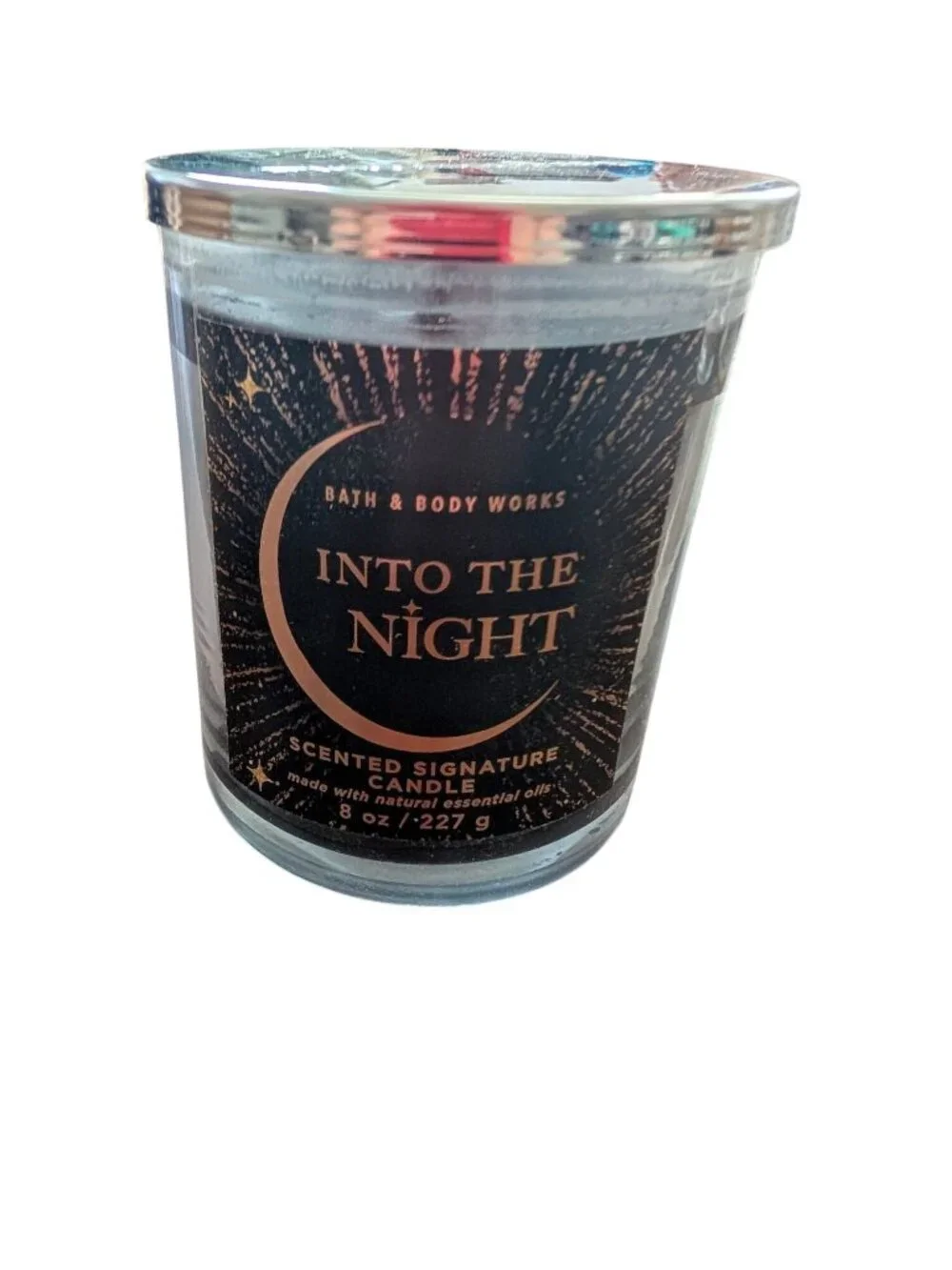 Bath & Body Works Into The Night Scented Candle 8 Oz Single Wick